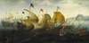 The Battle of Cadiz (Dutch and English Ships Attack the Spanish Armada)