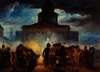 Bivouac place du Panthéon, dans la nuit du 22 au 23 décembre 1830