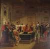 Brissac négociant auprès des échevins l’entrée d’Henri IV dans Paris