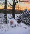 Two Chairs in Winter