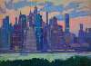 Manhattan in the Evening