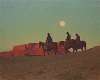 Desert Riders at Sundown