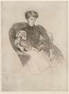 Woman and Child, Seated (Mother and Child with Toy)