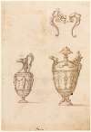 Design for Two Vases and an Ornament