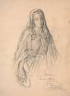 Study of Virgin for ‘Le Rosaire’