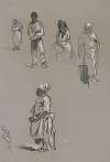 Drawings of Black people Pl.1