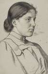 Bust of a Young Woman in Three-Quarter View