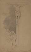 Christ on the Cross and Mary with St John