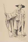 Costume Design for Wotan as the Wanderer
