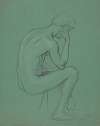 Male Nude Sitting