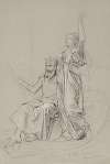 Neptune Sailing on a Shell with Amphitrite