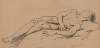 Reclining Semi-Nude Young Man