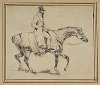 Study of a horse rider