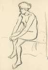 Zittende figuur