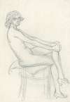 Zittende figuur