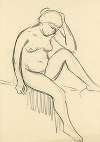 Zittende figuur