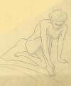 Zittende figuur