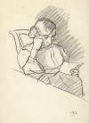 Zittende figuur