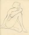 Zittende figuur