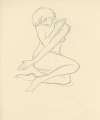 Zittende figuur