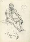 Zittende figuur