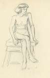 Zittende figuur