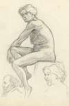 Zittende figuur