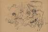Personnages autour d’une table