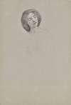 Study of a girl’s head for ‘Helena and Hermia’
