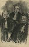 3 mannen in toga.