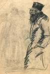 Man met baard en hoed