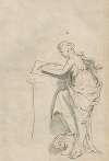 Woman writing