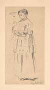 Altar servant carrying a candelstick