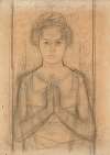 Female Torso with Folded Hands