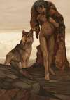 Mowgli And The Lone Wolf