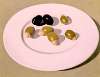 Olives on a Plate