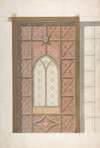 Design for Elevation of Window, Saint Clotilde