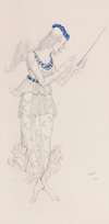 Costume Design For A Fairy From The Ballet The Sleeping Beauty