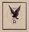 Logo for Ruppert Beer with eagle