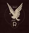Logo for Ruppert Beer with eagle