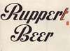 Stylized logo for Ruppert Beer