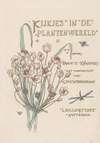 Ontwerp voor een titelpagina voor; Emilie C. Knappert, Kijkjes in de plantenwereld, 1893
