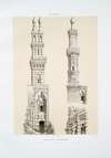Parallèle de minarets; M. Naçeriyéy; M. El-Bordeyny (XVe. & XVIIe. siècles)