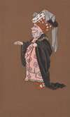 Ugly Duchess (costume design for Alice-in-Wonderland, 1915)