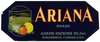 Ariana Brand Citrus Label