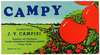 Campy Tomatoes Label