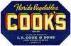 Cook’s Brand Florida Vegetables – Blue Label