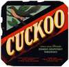 Cuckoo Brand Citrus Label