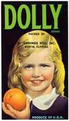 Dolly Brand Citrus Label