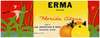 Erma Brand Florida Citrus Label